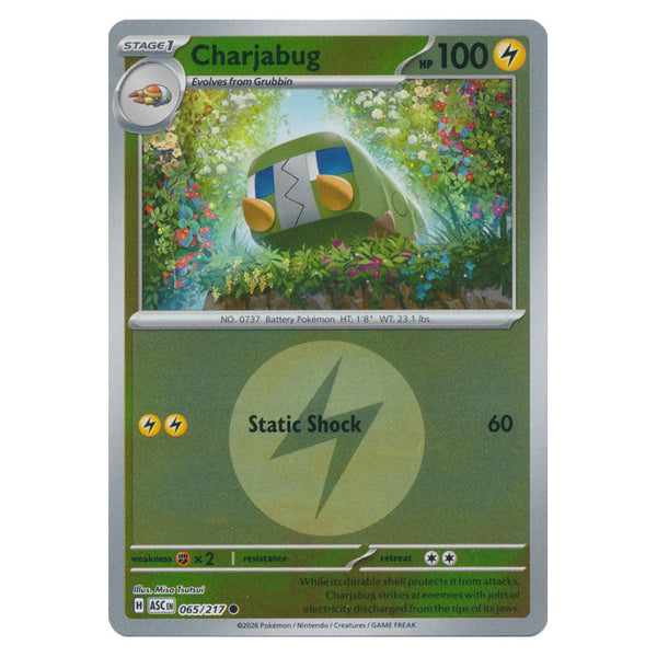 Charjabug : ASCENDED HEROES (Energy Reverse holo) - 065/217