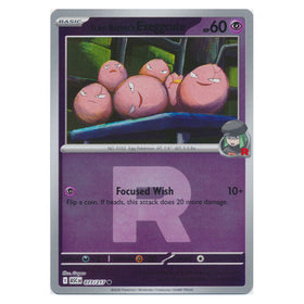 Team Rocket's Exeggcute : ASCENDED HEROES (Rocket Reverse holo) - 077/217