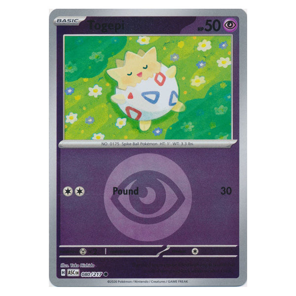 Togepi : ASCENDED HEROES (Energy Reverse holo) - 080/217