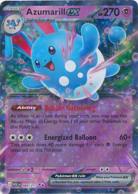 Azumarill ex : ASCENDED HEROES - 084/217
