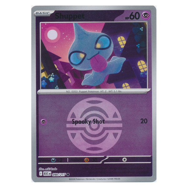 Shuppet : ASCENDED HEROES (Ball Reverse holo) - 090/217