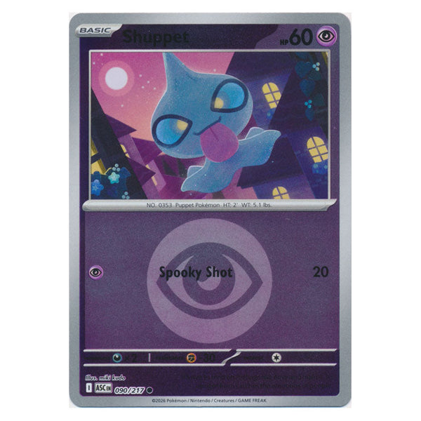 Shuppet : ASCENDED HEROES (Energy Reverse holo) - 090/217