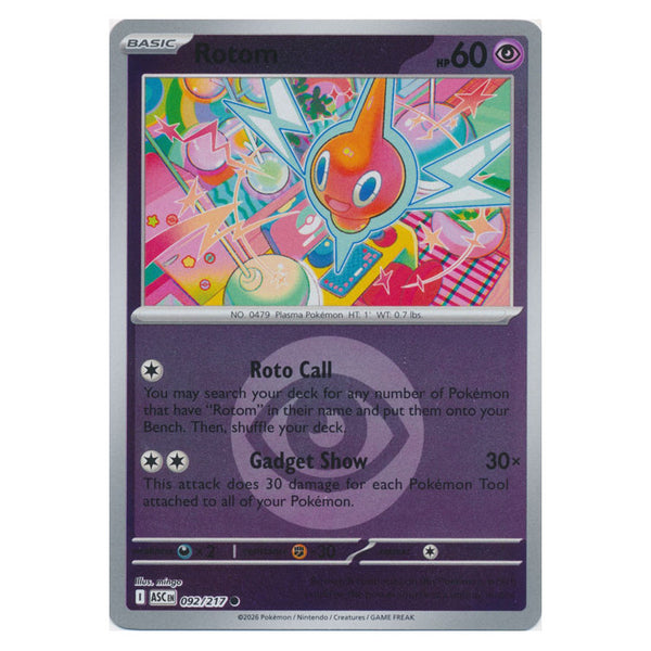 Rotom : ASCENDED HEROES (Energy Reverse holo) - 092/217