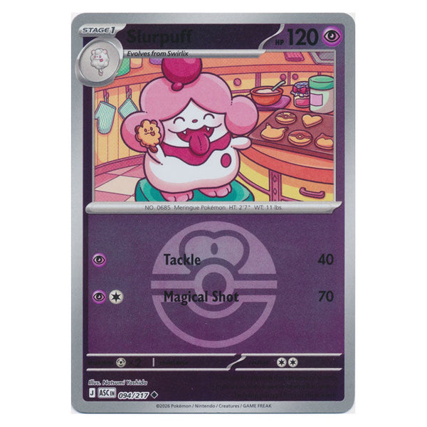 Slurpuff : ASCENDED HEROES (Ball Reverse holo) - 094/217