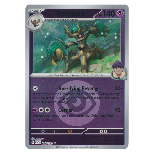 Hop's Trevenant : ASCENDED HEROES (Energy Reverse holo) - 096/217