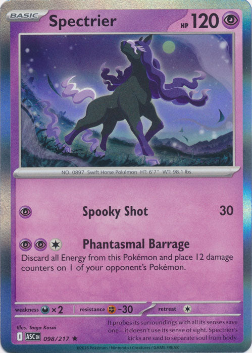 Spectrier : ASCENDED HEROES (Holo) - 098/217 - Lockett Labs UK