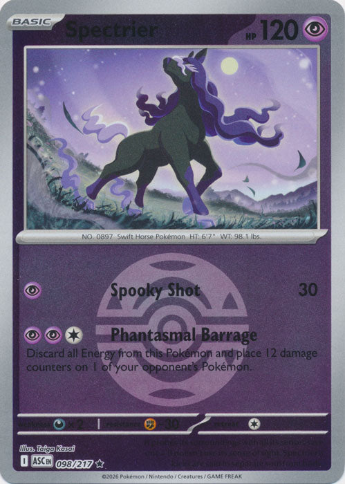 Spectrier : ASCENDED HEROES (Ball Reverse holo) - 098/217