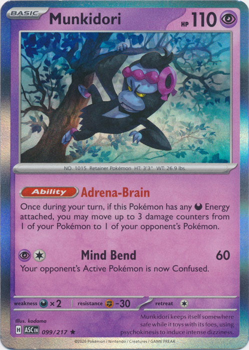 Munkidori : ASCENDED HEROES (Holo) - 099/217 - Lockett Labs UK