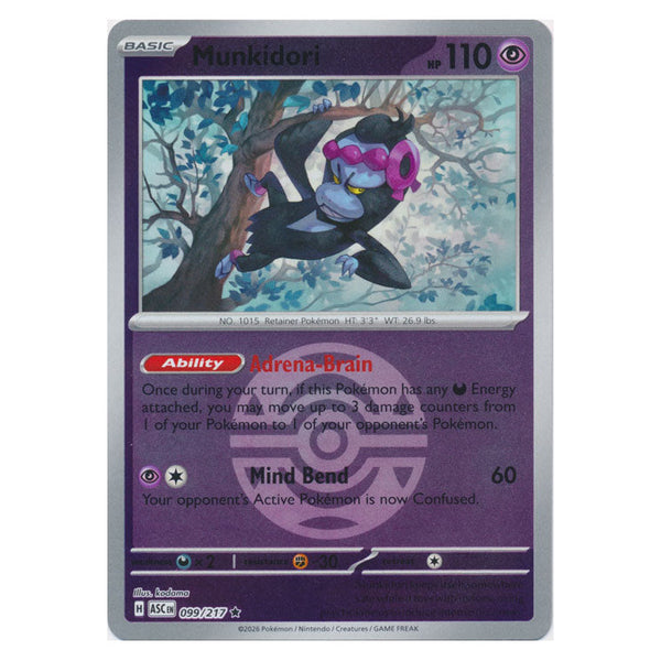 Munkidori : ASCENDED HEROES (Ball Reverse holo) - 099/217