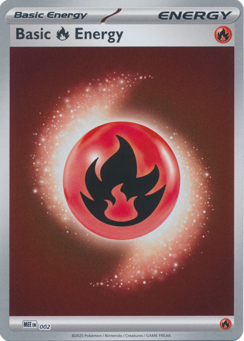 Fire Energy : ASCENDED HEROES (Holo) - MEE002 - Lockett Labs UK
