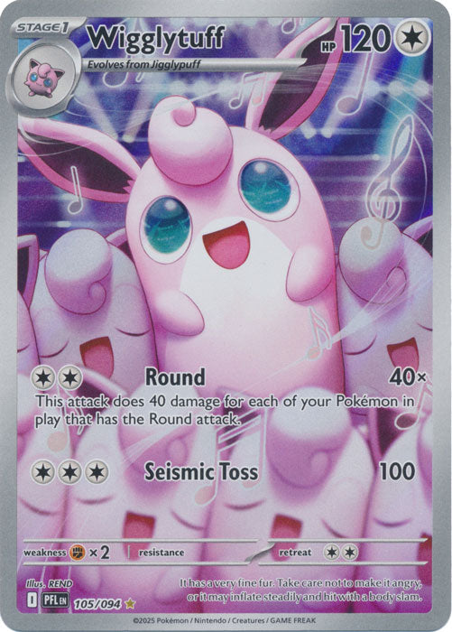 Wigglytuff : PHANTASMAL FLAMES - 105/094 - Lockett Labs UK