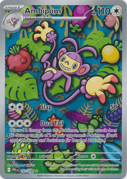 Ambipom : PHANTASMAL FLAMES - 107/094