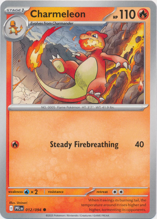 Charmeleon : PHHANTASMAL FLAMES - 012/094 - Lockett Labs UK
