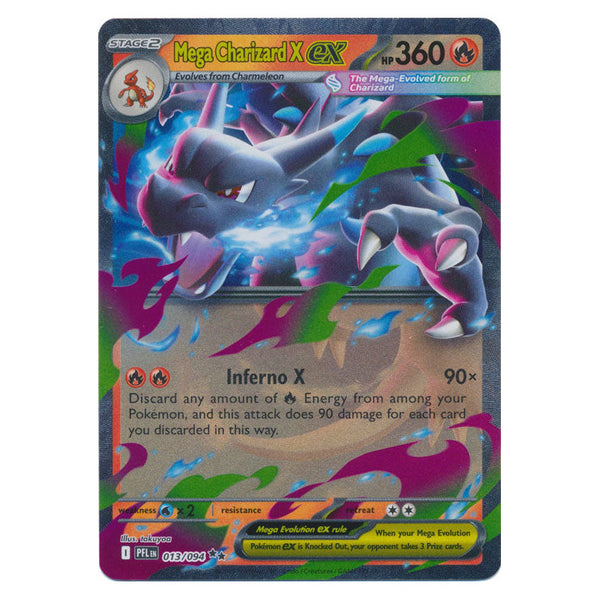 Mega Charizard X ex : PHANTASMAL FLAMES - 013/094