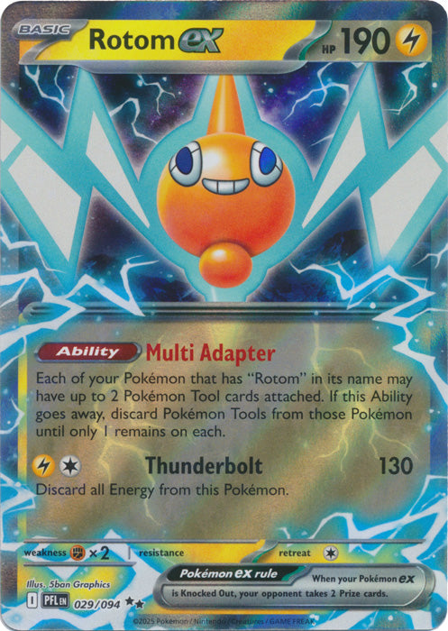 Rotom ex : PHANTASMAL FLAMES - 029/094