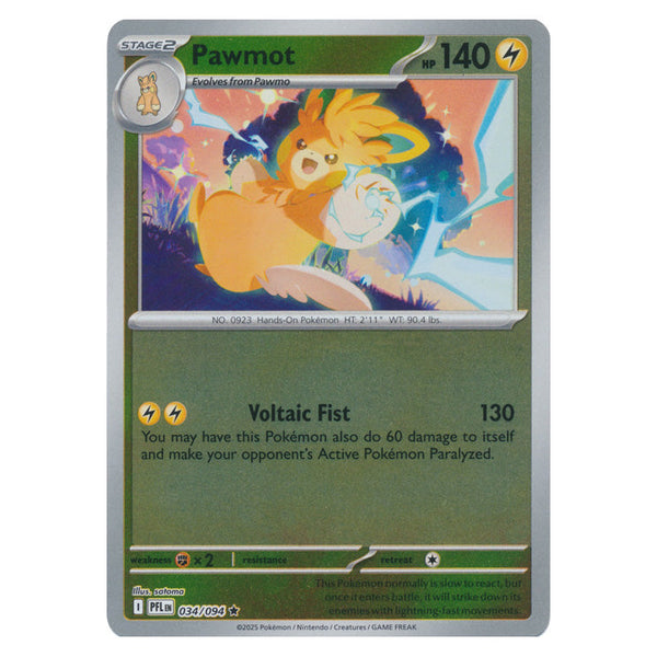 Pawmot : PHANTASMAL FLAMES (Reverse holo) - 034/094