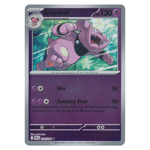 Granbull : PHANTASMAL FLAMES (Reverse holo) - 038/094