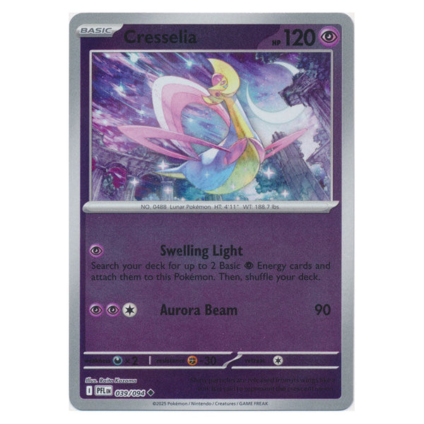 Cresselia : PHANTASMAL FLAMES (Reverse holo) - 039/094