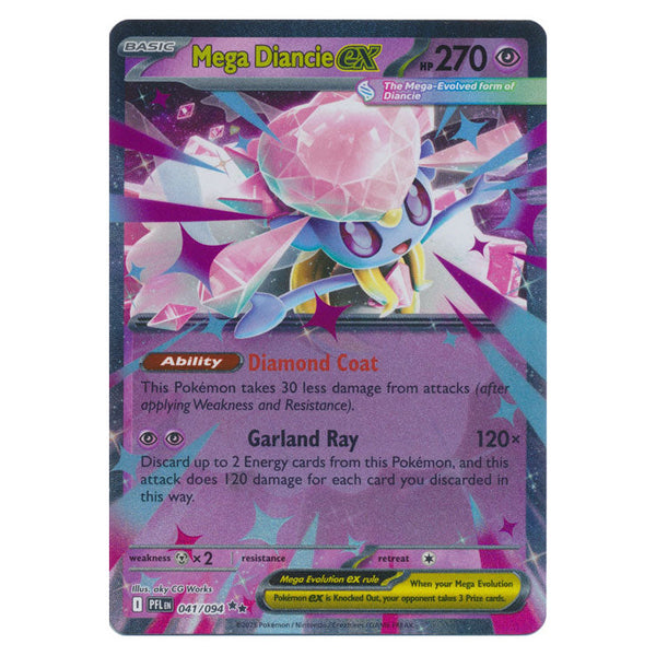 Mega Diancie ex : PHANTASMAL FLAMES - 041/094