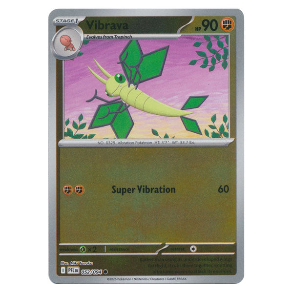Vibrava : PHANTASMAL FLAMES (Reverse holo) - 052/094