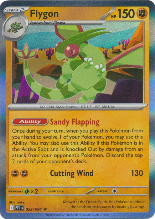 Flygon : PHANTASMAL FLAMES (Holo) - 053/094 - Lockett Labs UK