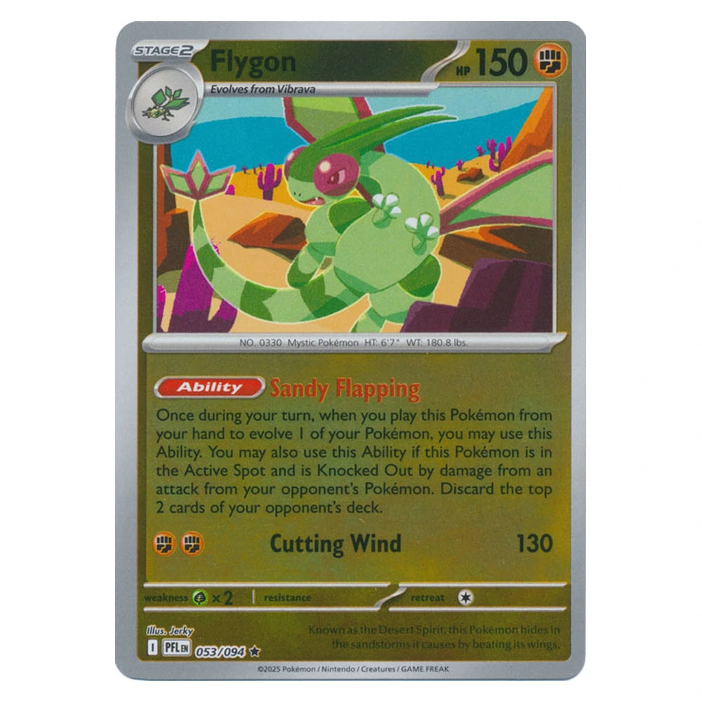 Flygon : PHANTASMAL FLAMES (Reverse holo) - 053/094