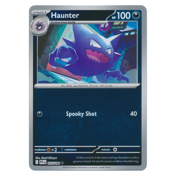 Haunter : PHANTASMAL FLAMES (Reverse holo) - 055/094