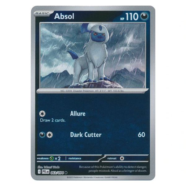 Absol : PHANTASMAL FLAMES (Reverse holo) - 063/094