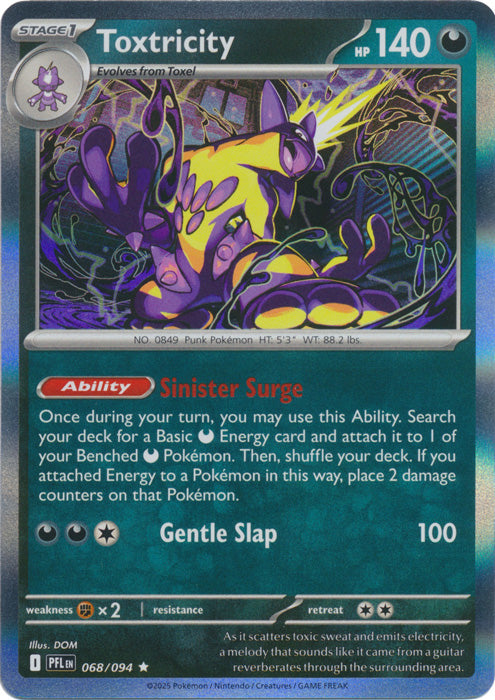 Toxtricity : PHANTASMAL FLAMES (Holo) - 068/094 - Lockett Labs UK
