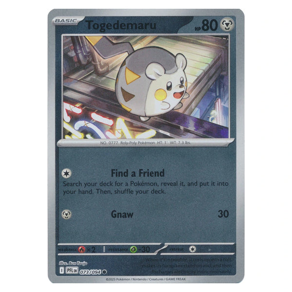 Togedemaru : PHANTASMAL FLAMES (Reverse holo) - 073/094