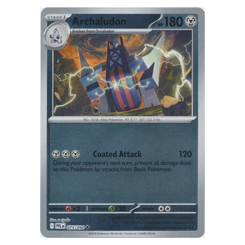 Archaludon : PHANTASMAL FLAMES (Reverse holo) - 075/094