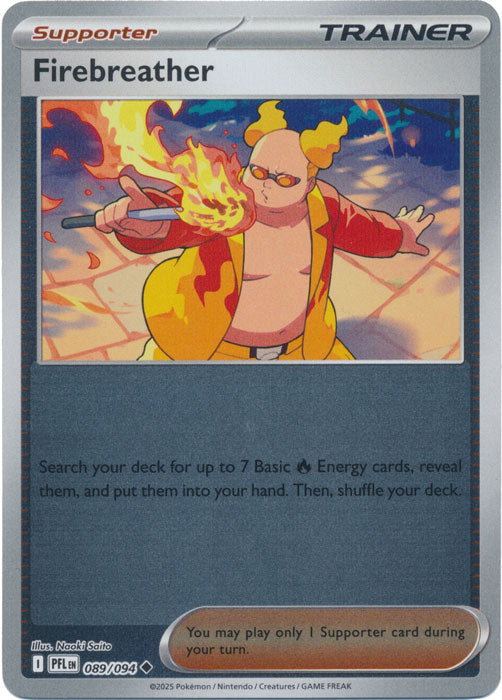 Firebreather : PHANTASMAL FLAMES (Reverse holo) - 089/094