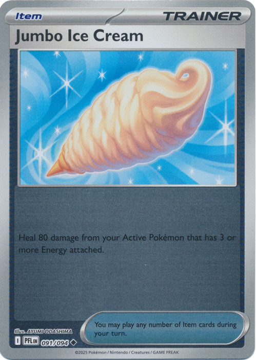 Jumbo Ice Cream : PHANTASMAL FLAMES (Reverse holo) - 091/094
