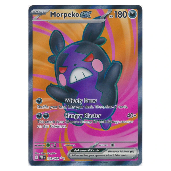 Morpeko ex : PITCH BLACK - 102/084