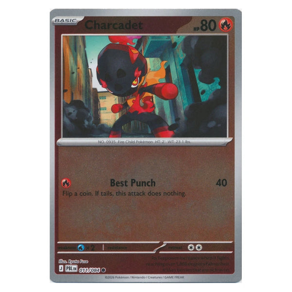 Charcadet : PITCH BLACK (Reverse holo) - 011/084