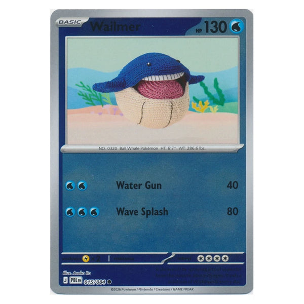Wailmer : PITCH BLACK (Reverse holo) - 015/084