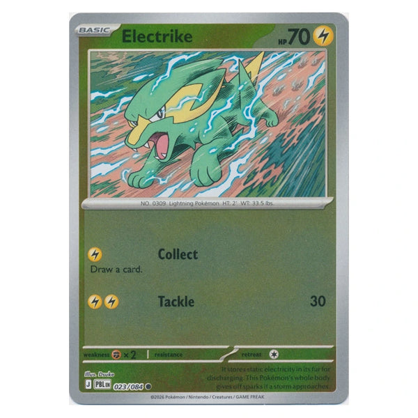Electrike : PITCH BLACK (Reverse holo) - 023/084