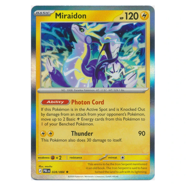 Miraidon : PITCH BLACK (Holo) - 028/084