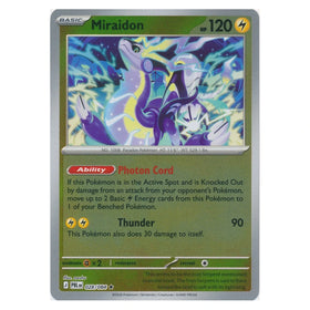 Miraidon : PITCH BLACK (Reverse holo) - 028/084