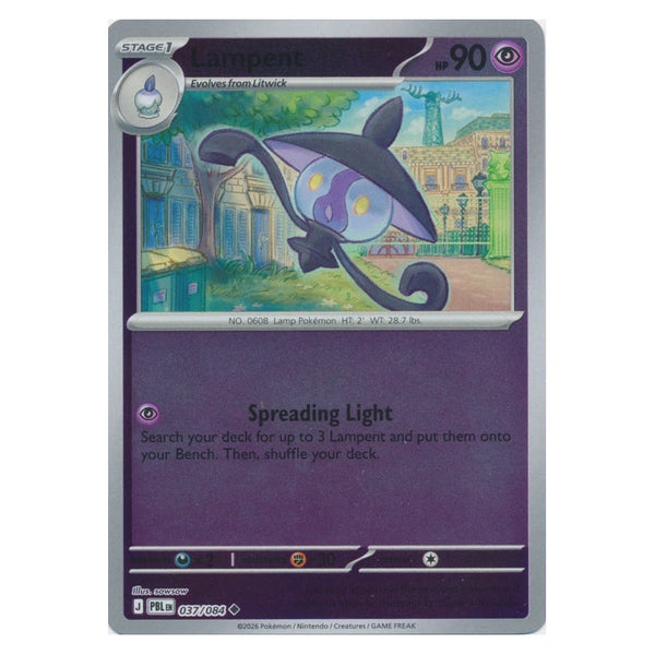 Lampent : PITCH BLACK (Reverse holo) - 037/084