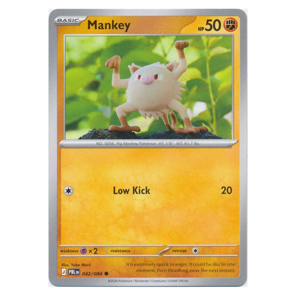 Mankey : PITCH BLACK - 042/084