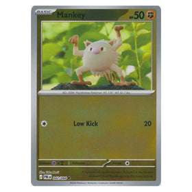 Mankey : PITCH BLACK (Reverse holo) - 042/084