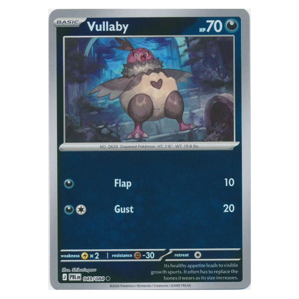 Vullaby : PITCH BLACK (Reverse holo) - 049/084