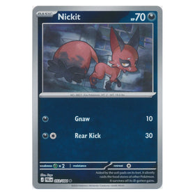 Nickit : PITCH BLACK (Reverse holo) - 053/084
