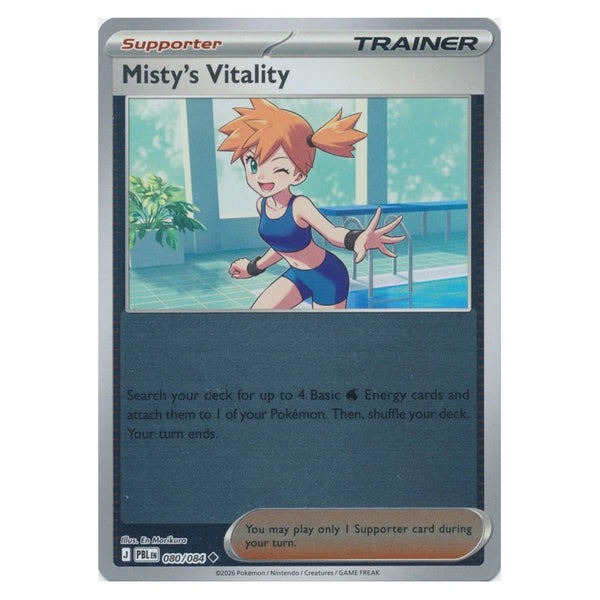 Misty's Vitality : PITCH BLACK (Reverse holo) - 080/084