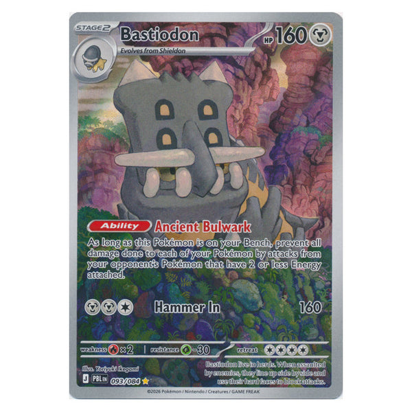 Bastiodon : PITCH BLACK - 093/084