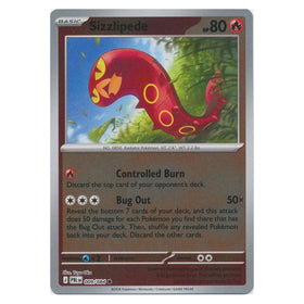 Sizzlipede : PITCH BLACK (Reverse holo) - 009/084