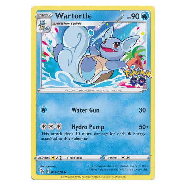 Wartortle : POKEMON GO - 016/078