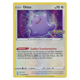 Ditto : POKEMON GO! (Holo) - 053/078