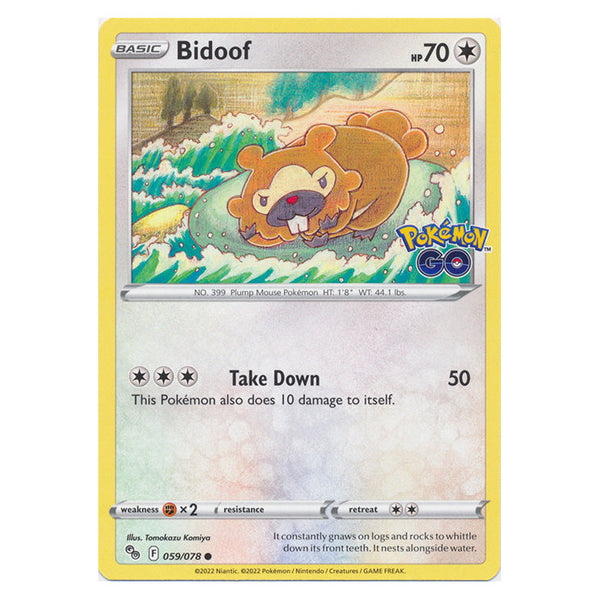 Bidoof : POKEMON GO! - 059/078